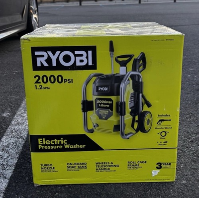 #ad Ryobi RY142022VNM 2000 PSI Cold Water Pressure Washer $200.00
