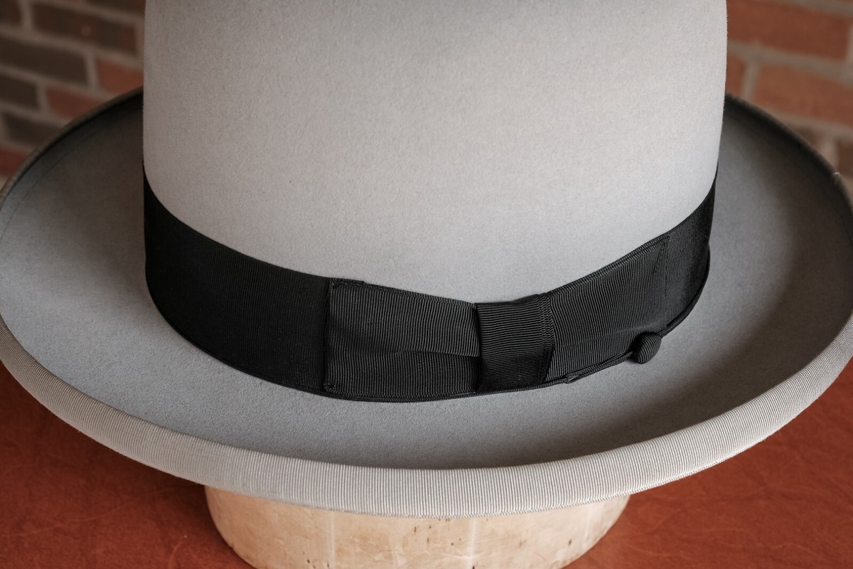 Vtg 40s-50s Stetson Royal DeLuxe St Regis Grey Fur Felt Vtg 40s-50s Stetson Royal DeLuxe St Regis Grey Fur Felt