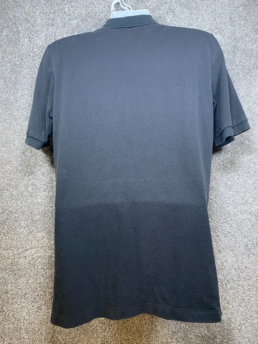 Ralph Lauren Polo Golf Mens Shirt Medium Black Cotton Short Sleeve Knit Red Pony - Picture 8 of 11