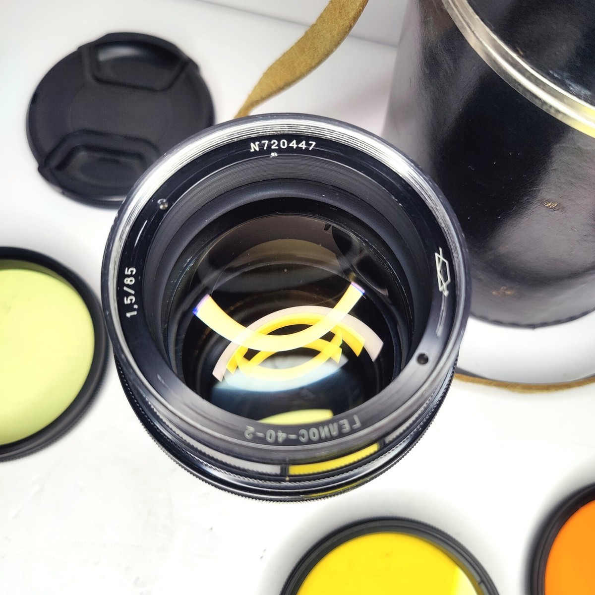 Rare glossy black Helios-40-2 85mm f1.5 M42 copy Biotar USSR Rare glossy black Helios-40-2 85mm f1.5 M42 copy Biotar USSR