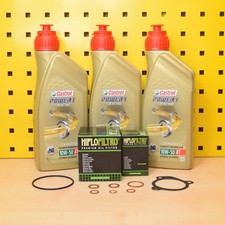 Castrol Power 1 Racng 10W50 Öl Ölflter YAMAHA YZF-R1 RN01 RN04 RN09