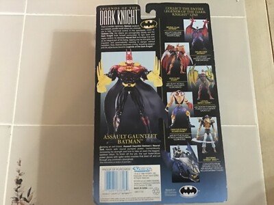 1996 Legends Of The Dark Knight Assault Gauntlet Batman