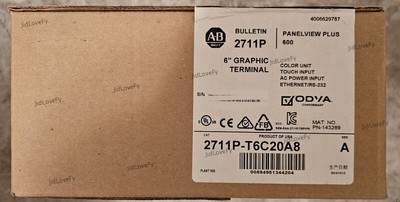 Allen Bradley 2711P-T6C20A8 SerA Touch Screen Brand New Seal stock Free shipping