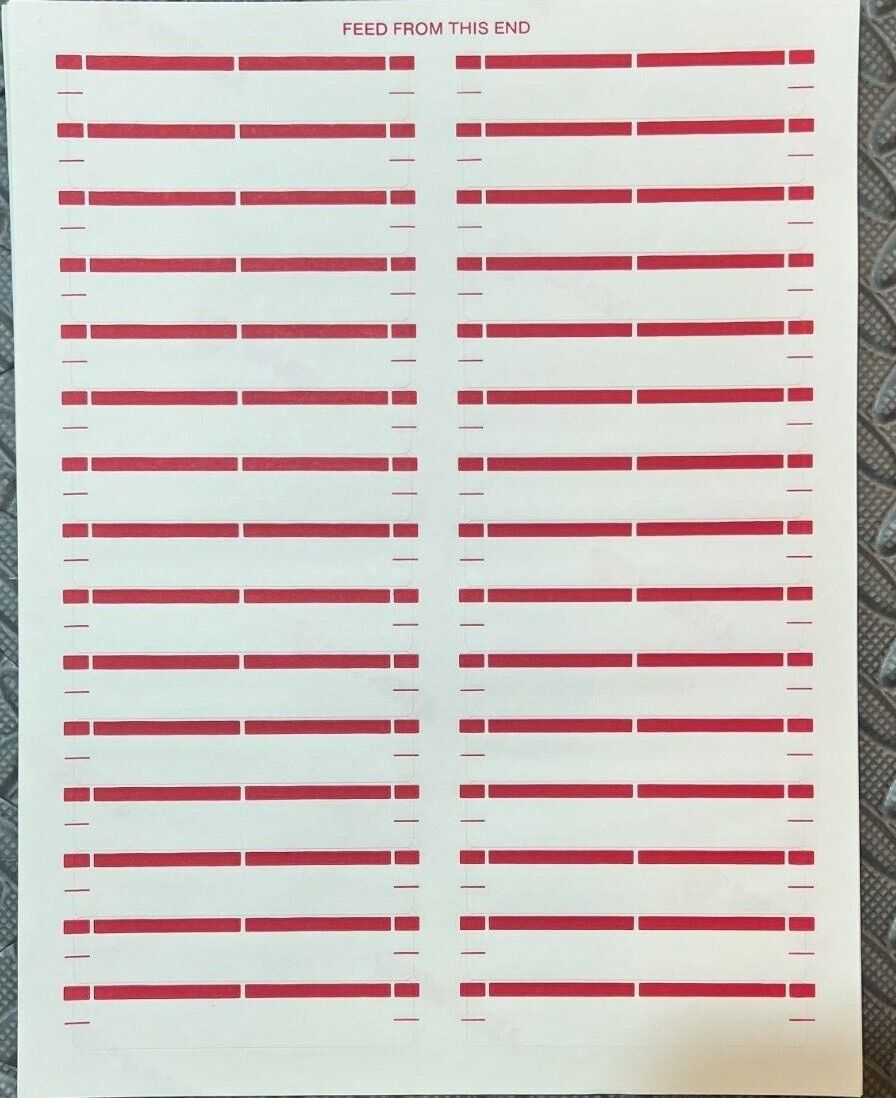 Avery TrueBlock Permanent InkjetLaser File Folder Labels 5166 916 X 3 716 Orange Box Of 750 - Office Depot