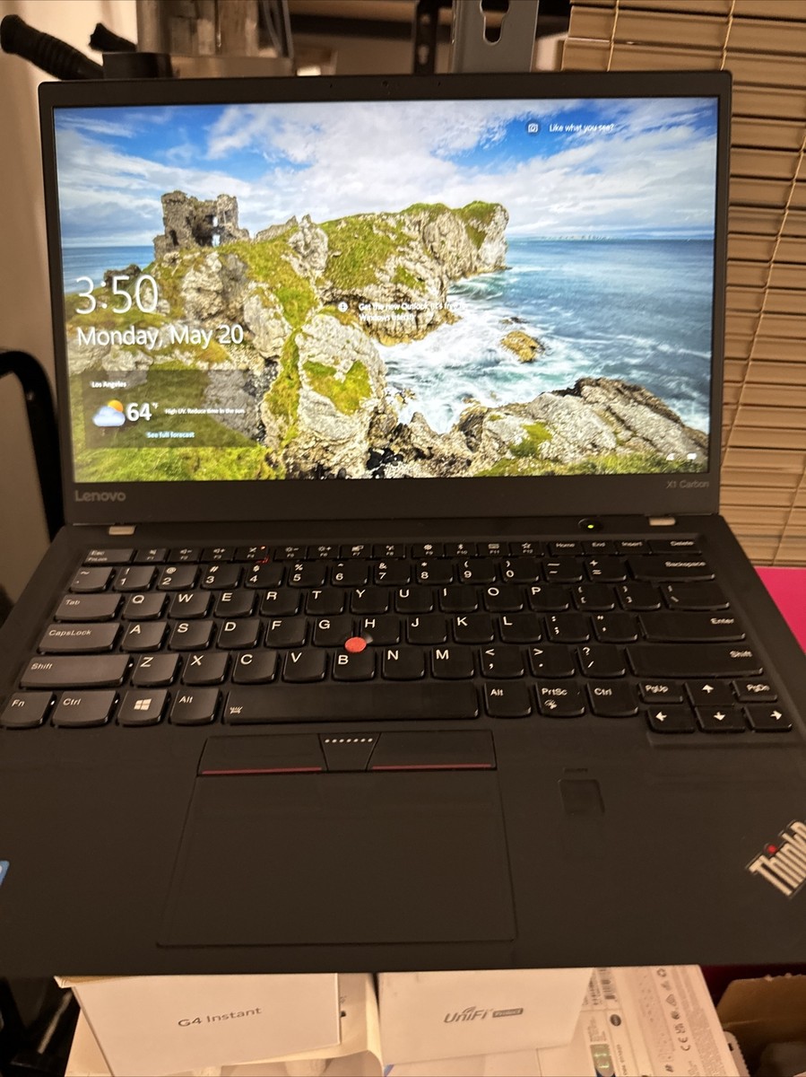 Lenovo 20HR000FUS TP X1 Carbon 5th Gen i7-7600U 8GB 500GB SSD Win
