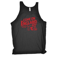 Funny Novelty Vest Singlet Top - Come On England