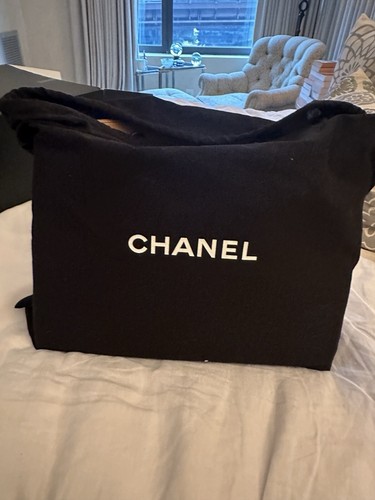 Chanel Large Beige Caviar Woven Chain Tote - Picture 14 of 16