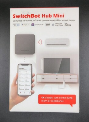 SwitchBot Hub Mini Smart Remote - IR Universal Remote, WiFi IR Blaster for TV