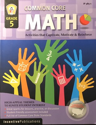 Common Core Math Grade 5 : Activities That Captivate, Motivate ...