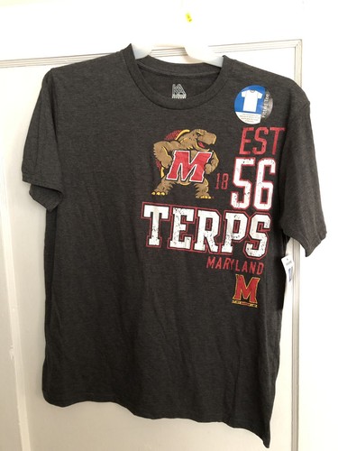 Maryland Terrapins Terps Men's T-shirt NCAA Basketball Football FREE SHIPPPING!