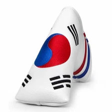 Golf Gifts Quality Putter Golf Club Cover Blade Putter Headcover Magnetic Korean