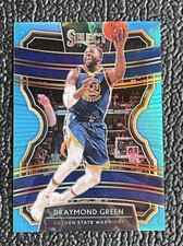 🔥DRAYMOND GREEN 2019-20 SELECT CONCOURSE PRIZM BLUE REFRACTOR #'d /299!🔥
