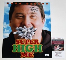 DOUG BENSON SIGNED 11x14 PHOTO SUPER HIGH ME STONER AUTOGRAPHED RARE +JSA COA