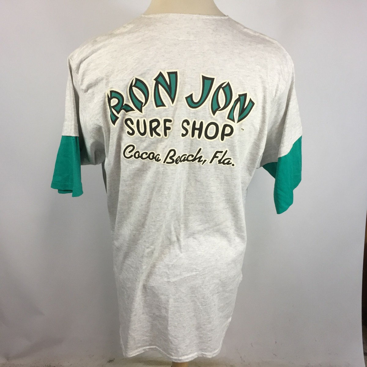 Minty Vintage 80s 90s Ron Jon Surf Shop Baseball Jersey T Shirt