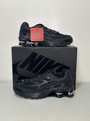 SUPREME NIKE SHOX RIDE 2 BLACK MENS SIZE 10 DN1615-001 | eBay