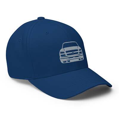 Chevy Silverado Embroidered Flexfit Cap