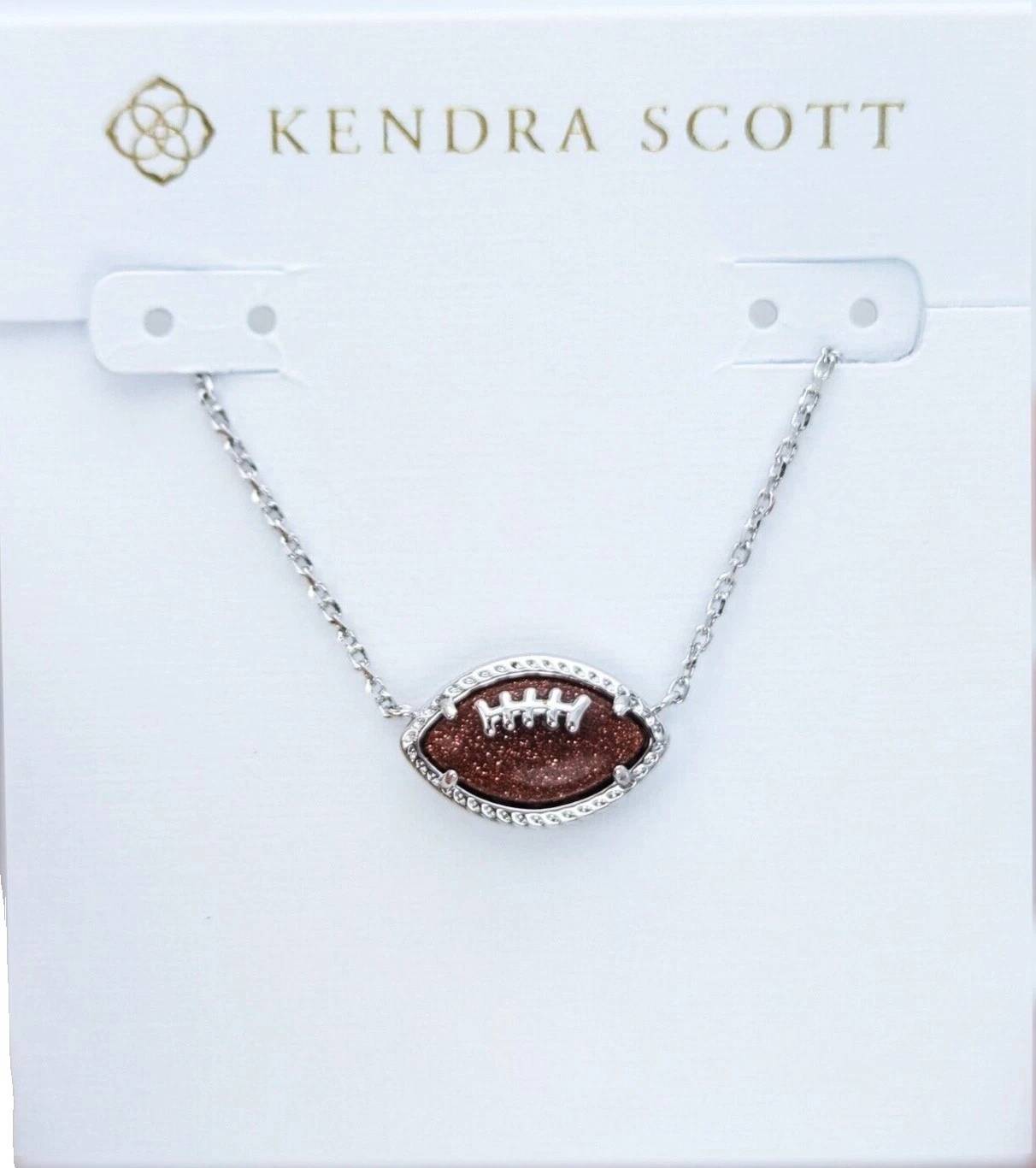 Chapado en Rodio Latón Kendra Scott Moda Collares y Colgantes