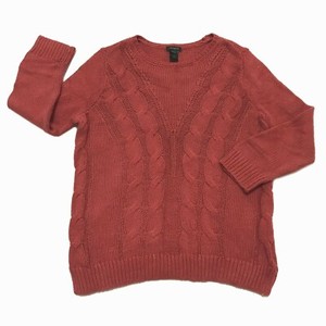 acrylic cable knit sweater