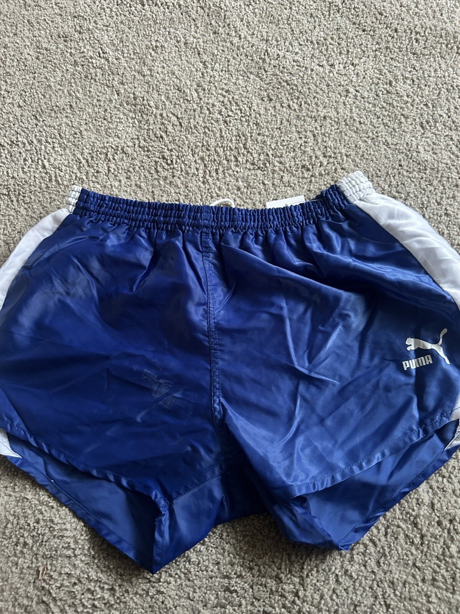 Puma Nylon Sprinter Shorts Glanz Vintage Size M | eBay UK