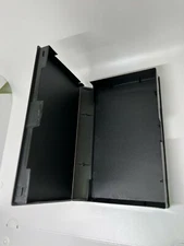 2 NEW VHS CASE BLACK PENCIL BOX/CASE W/ SLEEVE, SCHOOL SUPPLY, 201-VHS