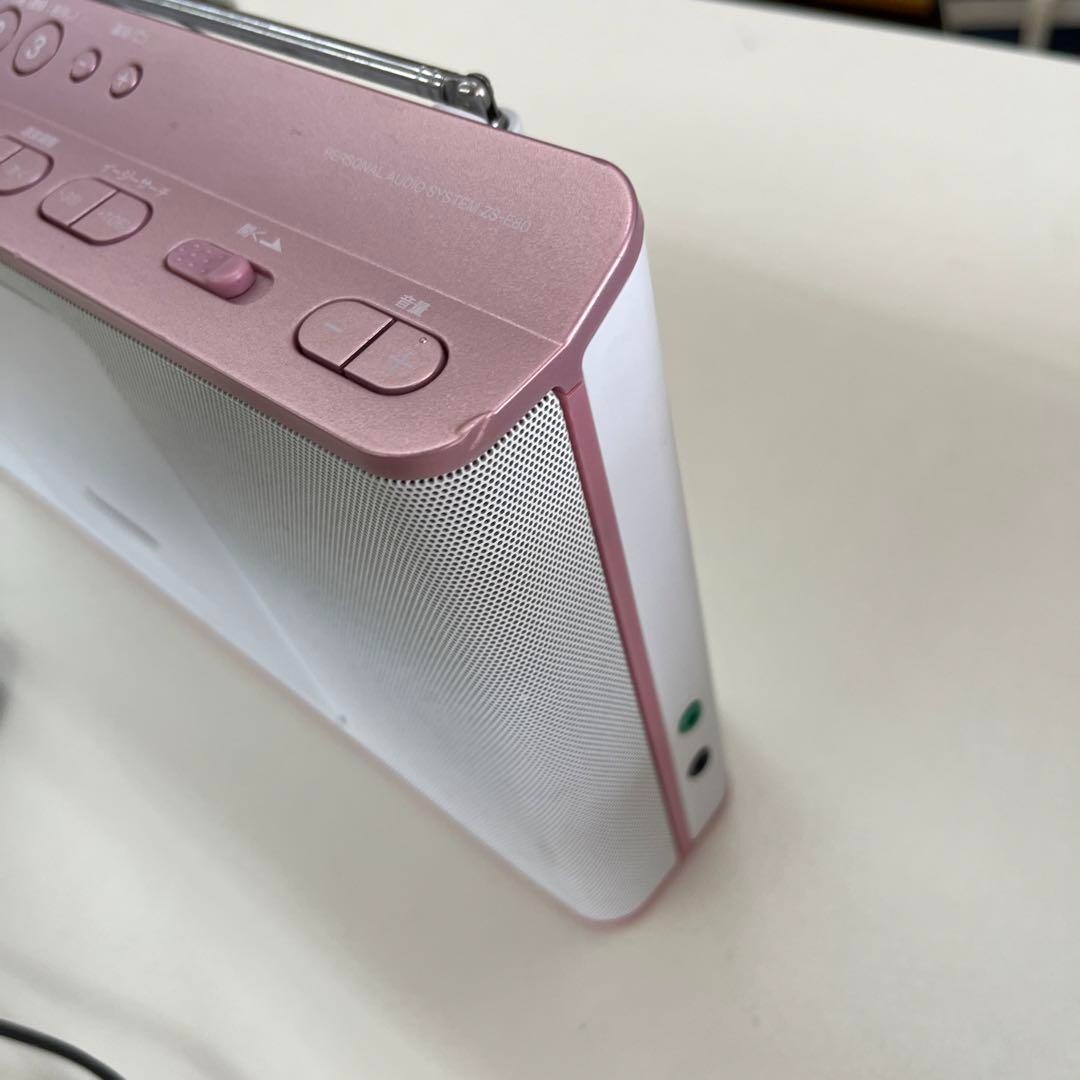 Sony ZS-E80 Pink CD Radio Bluetooth Wide FM AM Language