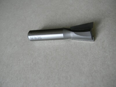 Carbide tipped dovetail bit, 7 degree 1/2'' shank
