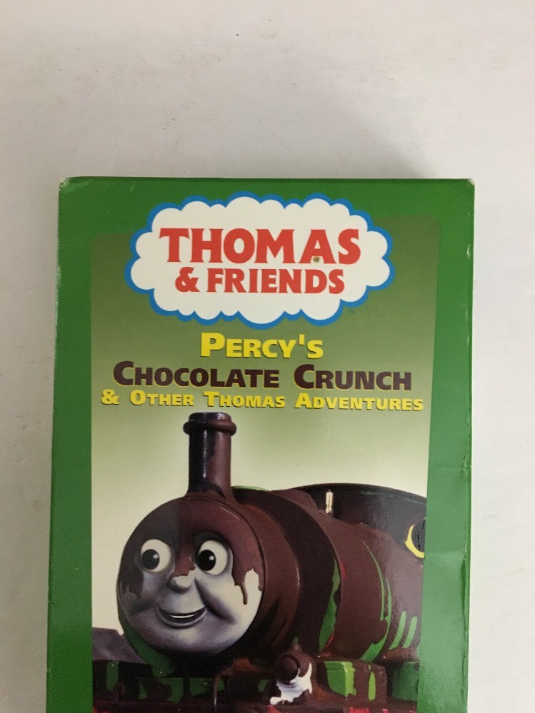 Thomas & Friends Percy's chocolate Crunch(VHS 2003)TESTED-RARE
