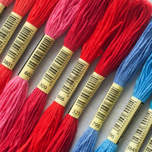 8PCS Multi Colors Cross Stitch Floss Cotton Thread Embroidery Sewing Kit Cotton∂ - Picture 9 of 24