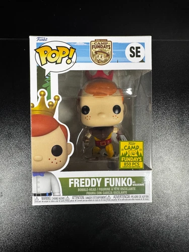 FREDDY FUNKO as WOLVERINE LE 850 SDCC CAMP FUNDAYS 2023 FUNKO POP Hard Protector