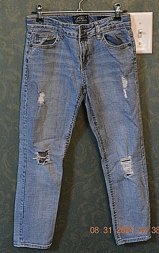 LUCKY BRAND- RIPPED JEANS FOR GIRLS- SZ 