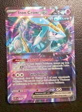 Pokémon TCG, Iron Crown ex Black Star Promo Holo 146 Scarlet and Violet