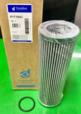 DONALDSON P171843 HYDRAULIC FILTER CARTRIDGE W/O-RING & SPRING FREE SHIPPING  