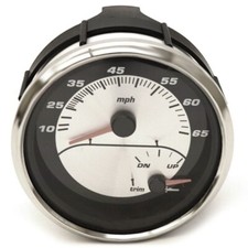 Faria Boat Multi-function Gauge Gsc058b Mercury Trim Speedometer