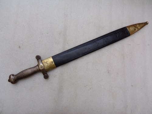 Antike Schwertscheide französisches Militär 1831 Muster 19. Jahrhundert - Bild 17 von 17