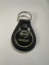 Vintage Keychain NOS Nissan Quest Key fob Keyring