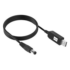 DC 5V to DC 9V USB Voltage Step Up Converter Cable 1M/3.3FT USB to DC 5.5 x 2...