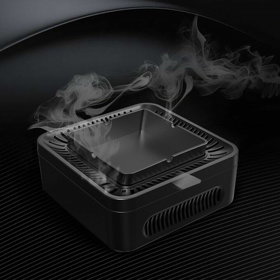 Smokeless Ashtray Cigarette Filter Absorb Smoke Odor Eliminator NEW eBay