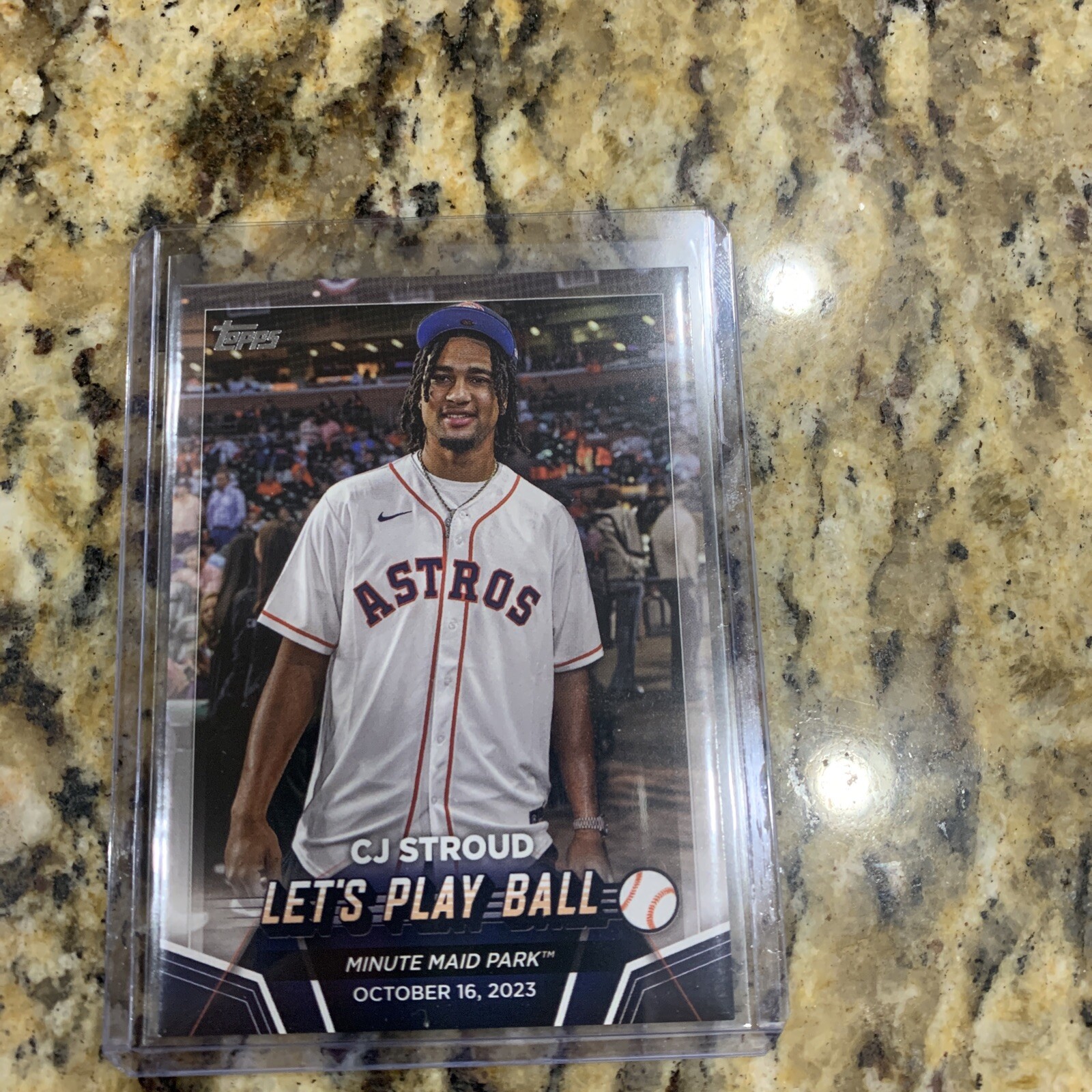2024 Topps Baseball Series 2 - CJ Stroud Let's Play Ball Insert #PB-1