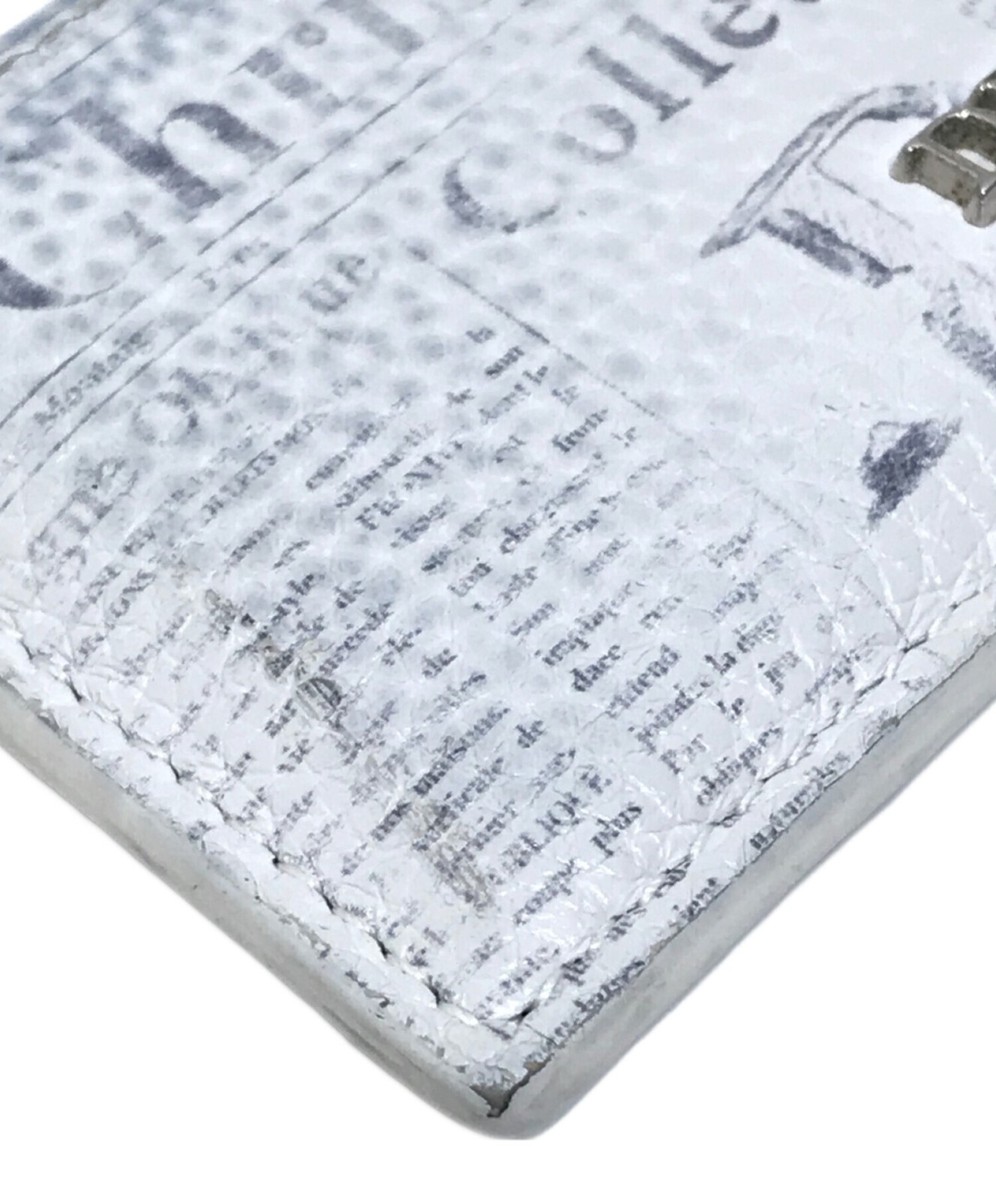 Christian Dior × Daniel Arsham NEWS PAPER CARD HOLDER white Christian Dior × Daniel Arsham NEWS PAPER CARD HOLDER white