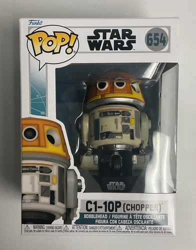 C1-10P (Chopper) #654 Funko Pop! Star Wars: Ahsoka Bobblehead