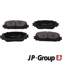 JP Group 4863601210 Bremsbelagsatz, Scheibenbremse FüR Daihatsu Toyota