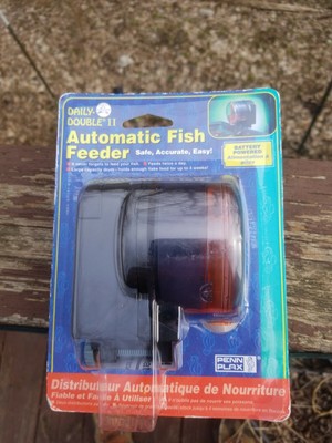 daily double fish feeder