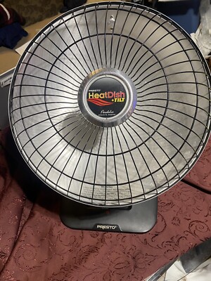 Presto Heat Dish Plus Parabolic Electric Heater1000W 120V OPEN