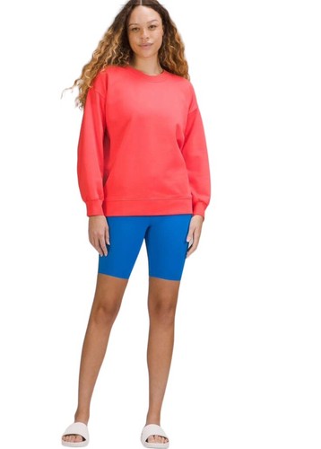 Lululemon Size 10 Perfectly Oversized Crew Pullover Sweatshirt Pale Raspberry - Picture 12 of 12
