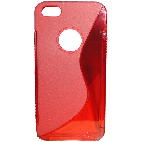 FUNDA DE SILICONA SEMI RÍGIDA PARA APPLE IPHONE 5 G/S SILICON COVER CASE - Imagen 7 de 8
