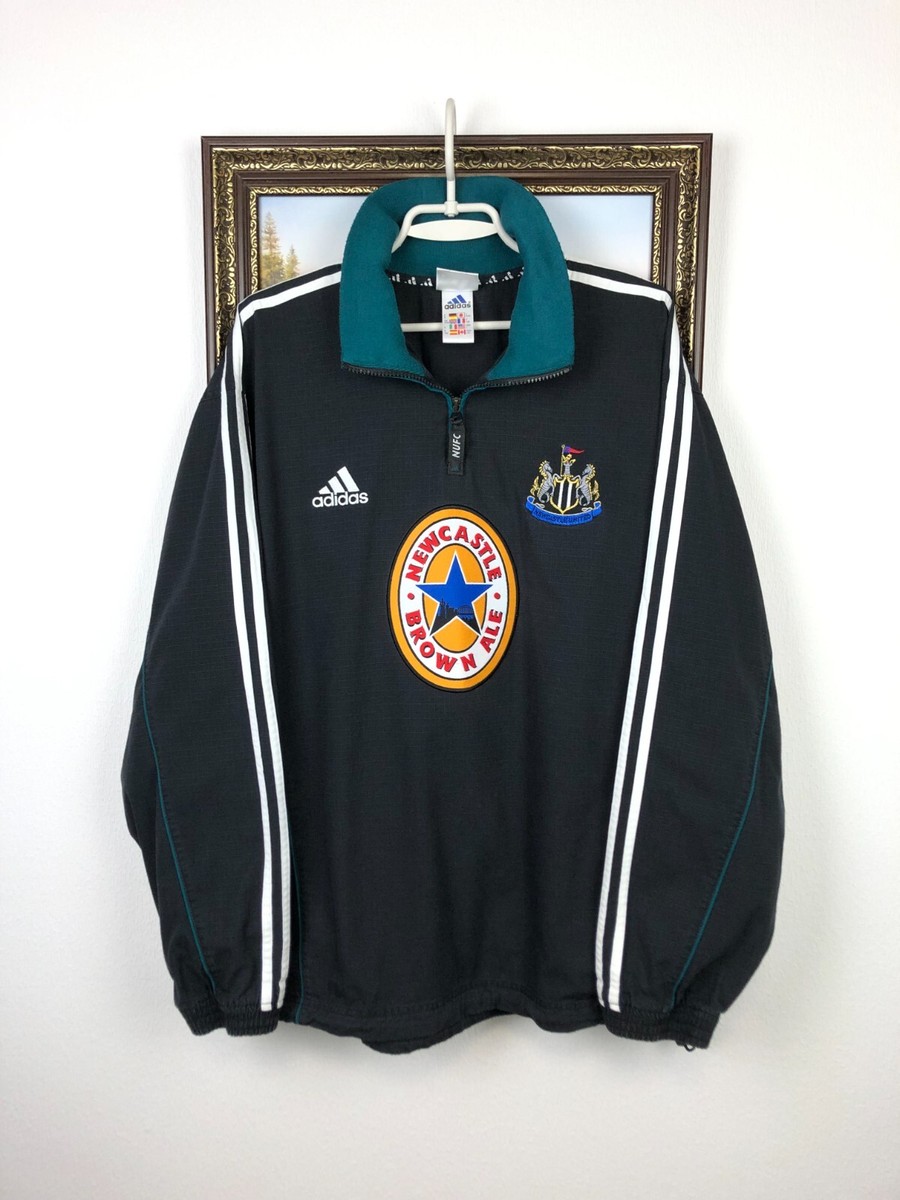 ADIDAS アディダス NEWCASTLE UNITED TRAC ジャケット Vintage 90's Adidas Newcastle United Football Jacket Soccer