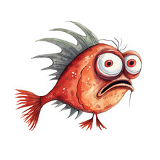 XXL 18X18 Autoaufkleber Lustige Fische Aufkleber Wetterfester Vinyl Sticker