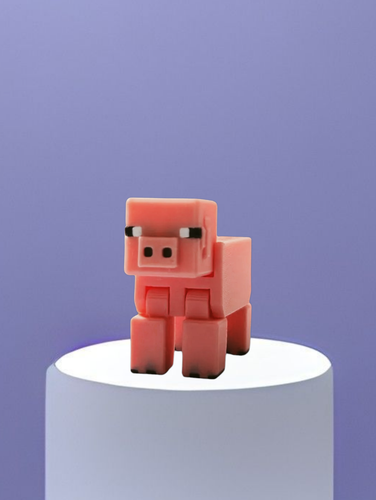 Cerdo articulado de Minecraft, juguete flexible, impreso en 3D - Imagen 4 de 56