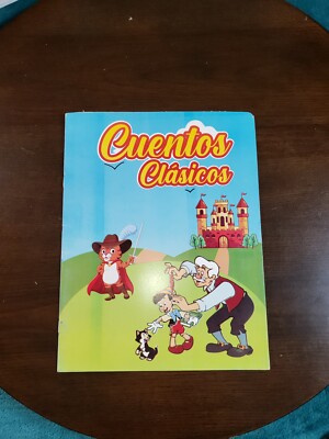 Cuentos Clasicos Libro para los niños Spanish Nuevo Pinocho El Gato en Botas