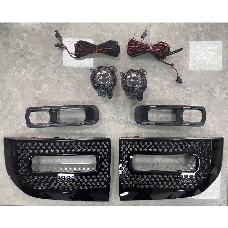 For Land Rover Defender 90/110/130 LED bright black front fog light